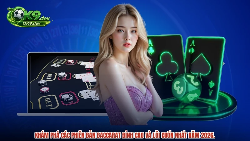 Khám phá các phiên bản baccarat đỉnh cao và lôi cuốn nhất năm 2026.