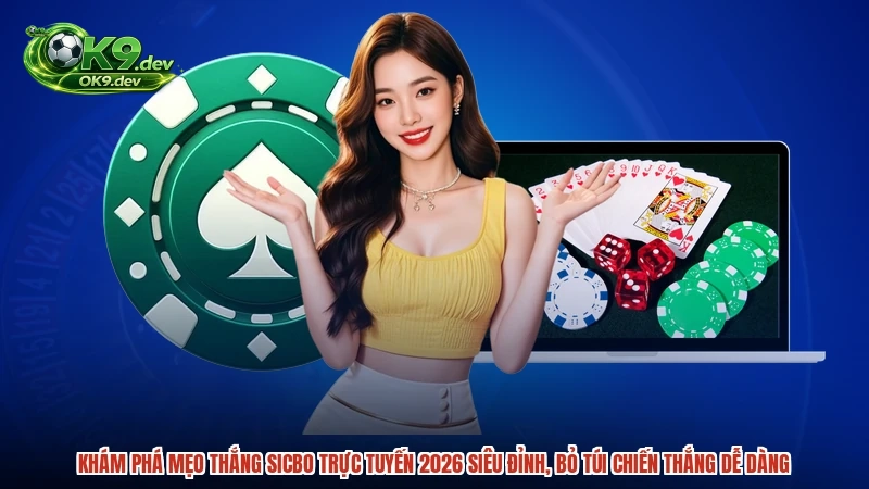 Khám phá mẹo thắng sicbo trực tuyến 2026 siêu đỉnh, bỏ túi chiến thắng dễ dàng