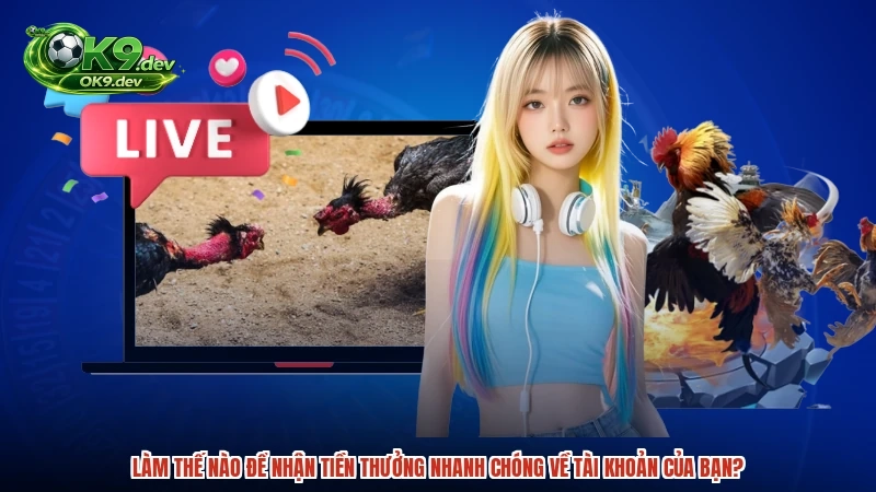 Làm thế nào để nhận tiền thưởng nhanh chóng về tài khoản của bạn?