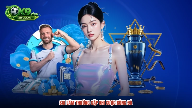 Sai lầm thường gặp khi cược bóng đá